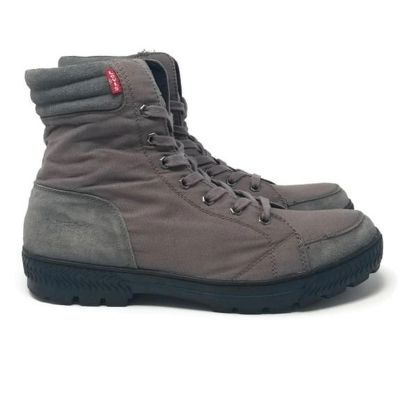 levi's canvas boots